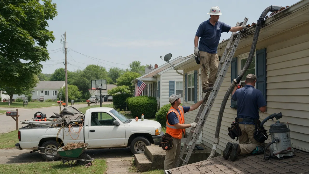 Gutter Installation in Sinks Grove, WV near me
